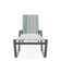 Holna Outdoor Rust-Resistant Metal Chaise Lounge