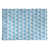Bleu sarcelle / blanc