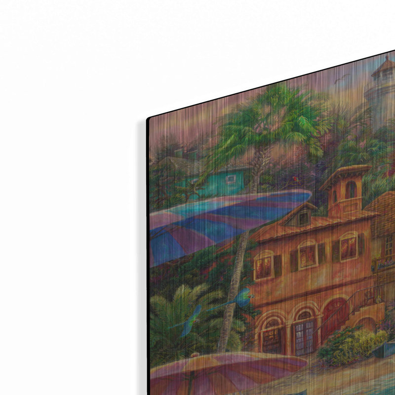 «Island Time» par Chuck Pinson, H 24 po x l 36 po