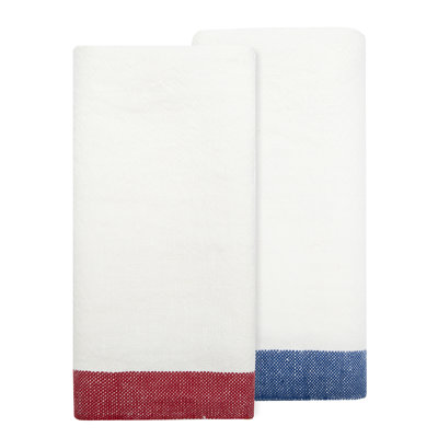 Striped Waffle Tea Towel