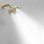 Single Handle 1-Spray Round Rain Shower Faucet Set 1.8 GPM With High Pressure Shower Head