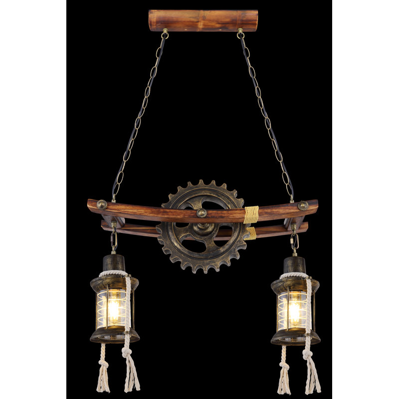 Grimaldo 2-Light Kitchen Island Pendant