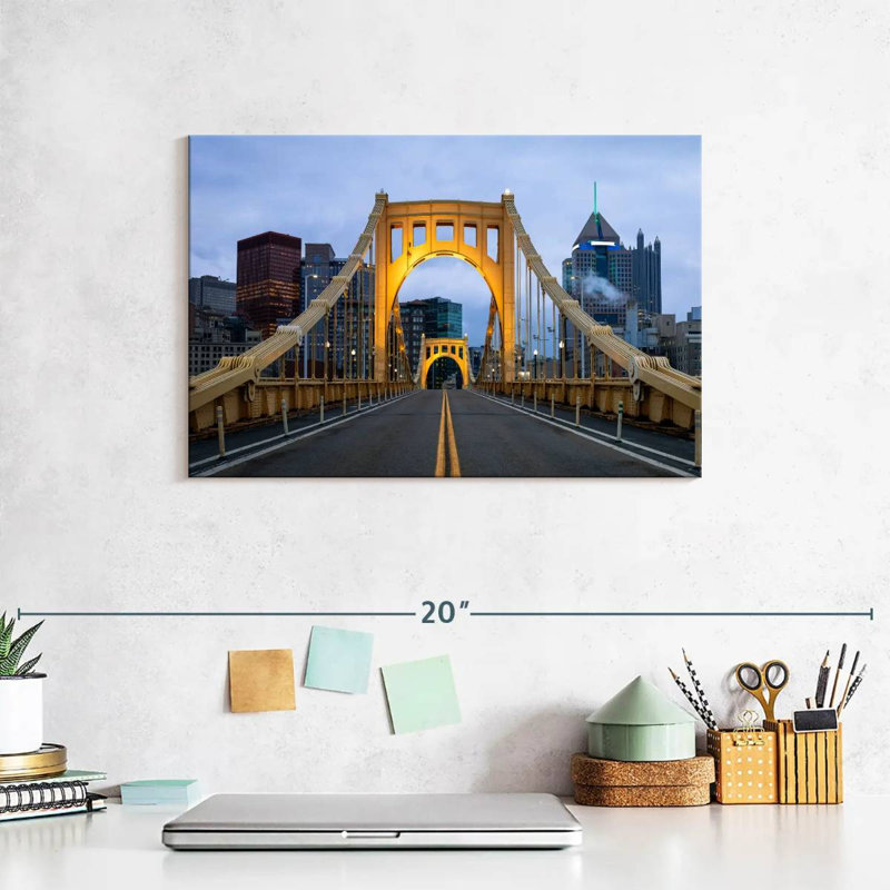 Mehar Roberto Clemente Bridge, 8" H x 12" W
