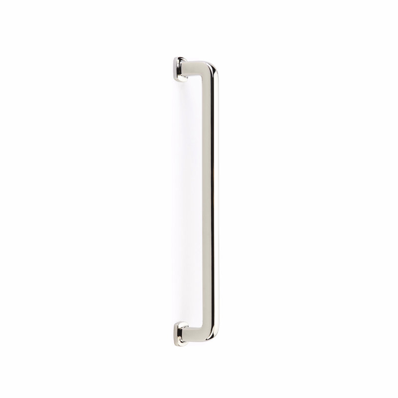 Poignée d'électroménager Emtek Warwick (fixation dos à dos), Nickel poli, 12 po d'un centre à l'autre