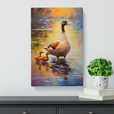 Goose Impressionism No.3 - No Frame Print