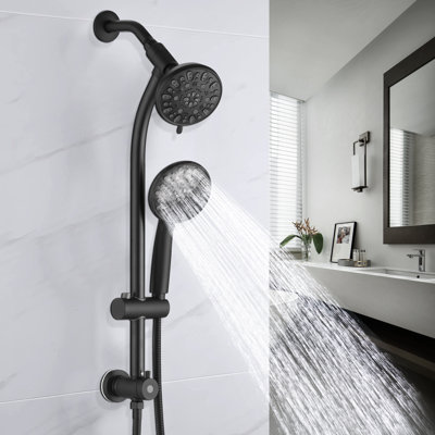 Rain Dual Shower Head 1.8 GPM GPM