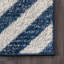 Tapis bleu / blanc Frances-330632261