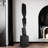 Black Other Geometric & Shape Solid wood Decorative Object