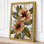 Stained Glass Flowers Botanical - Wrapped Canvas-1354305849-1354305854