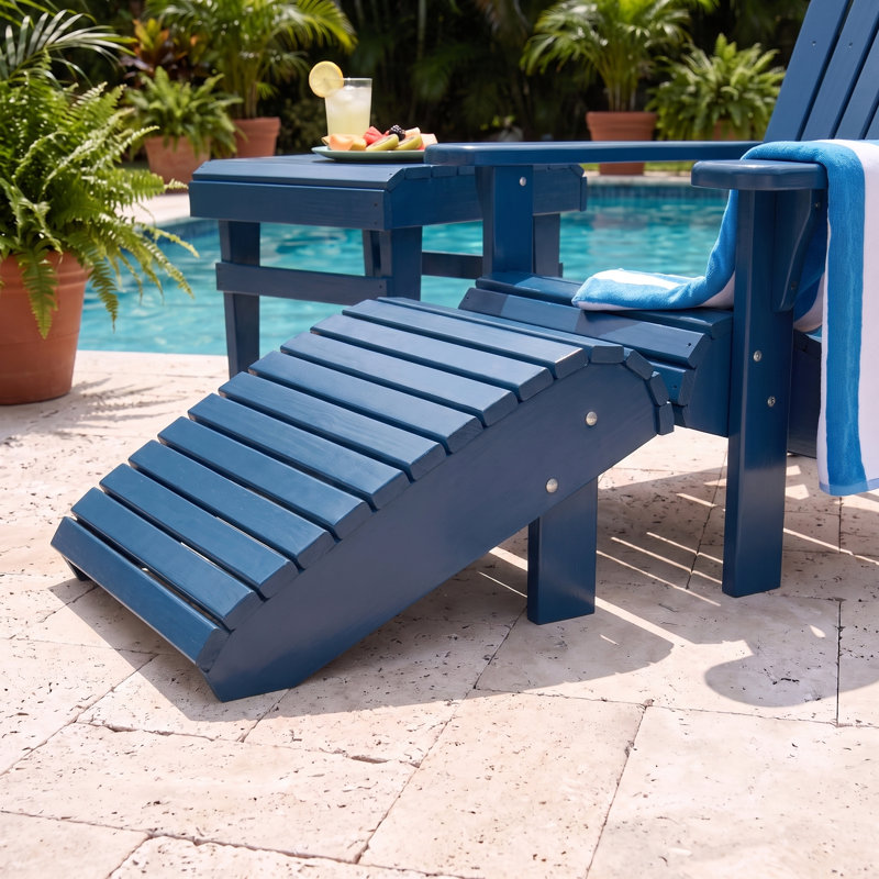 Accessoire de repose-pieds Adirondack - 14 options de couleurs | Prêt pour l'extérieur,  livré entièrement assemblé