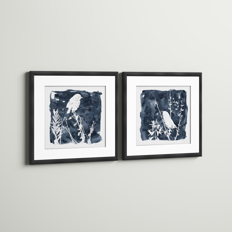 " Indigo Bird " 2 - Pieces