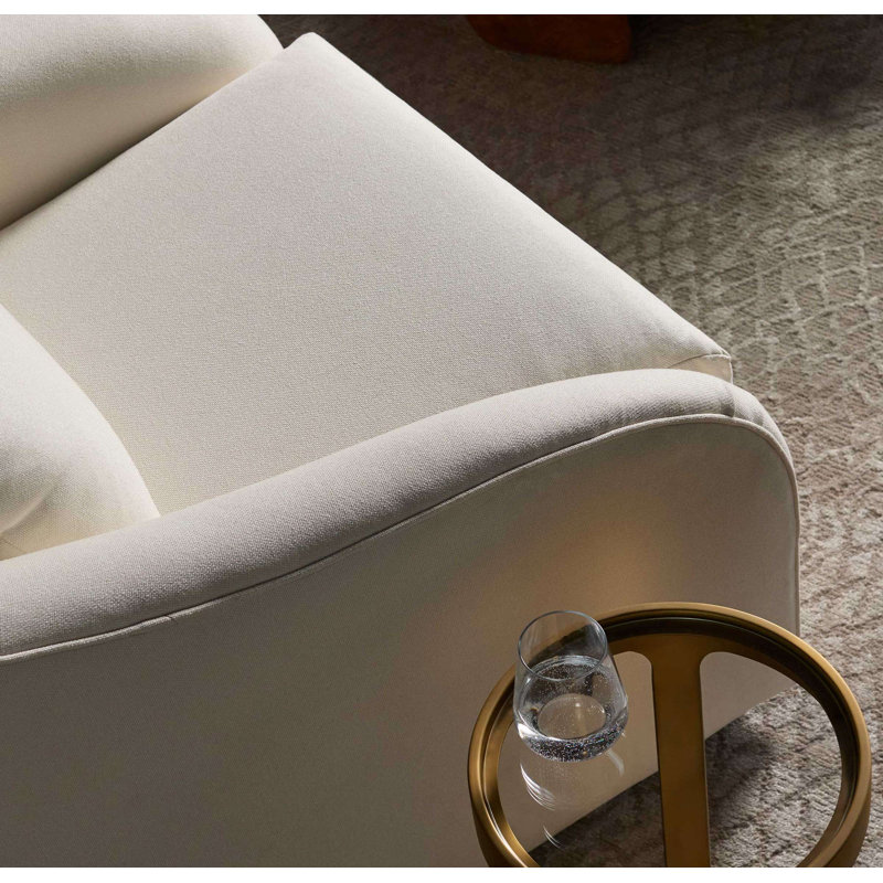 Laurel Swivel Chair, Performance Velvet - Harbor