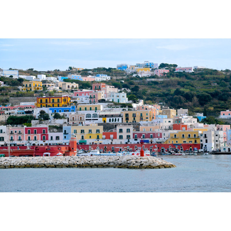 Island Of Ponza - Wrapped Canvas Print, 30cm H x 46cm W x 3.8cm D