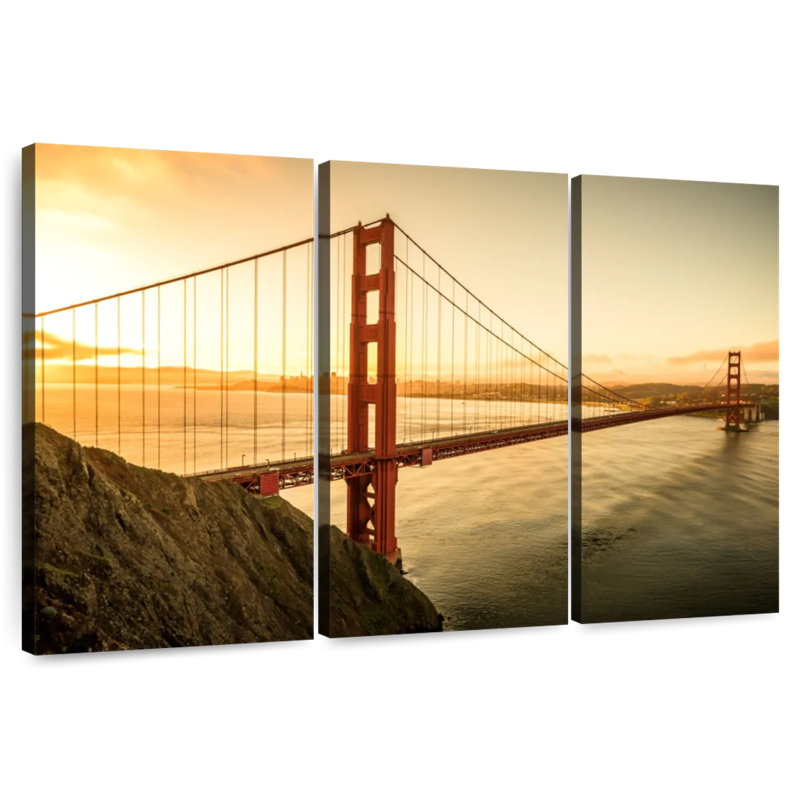 Lilie majestueux Golden Gate Sunrise, H 48 po x l 74 po