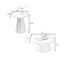 Ensemble de tables basses Modern Modern Burlywood