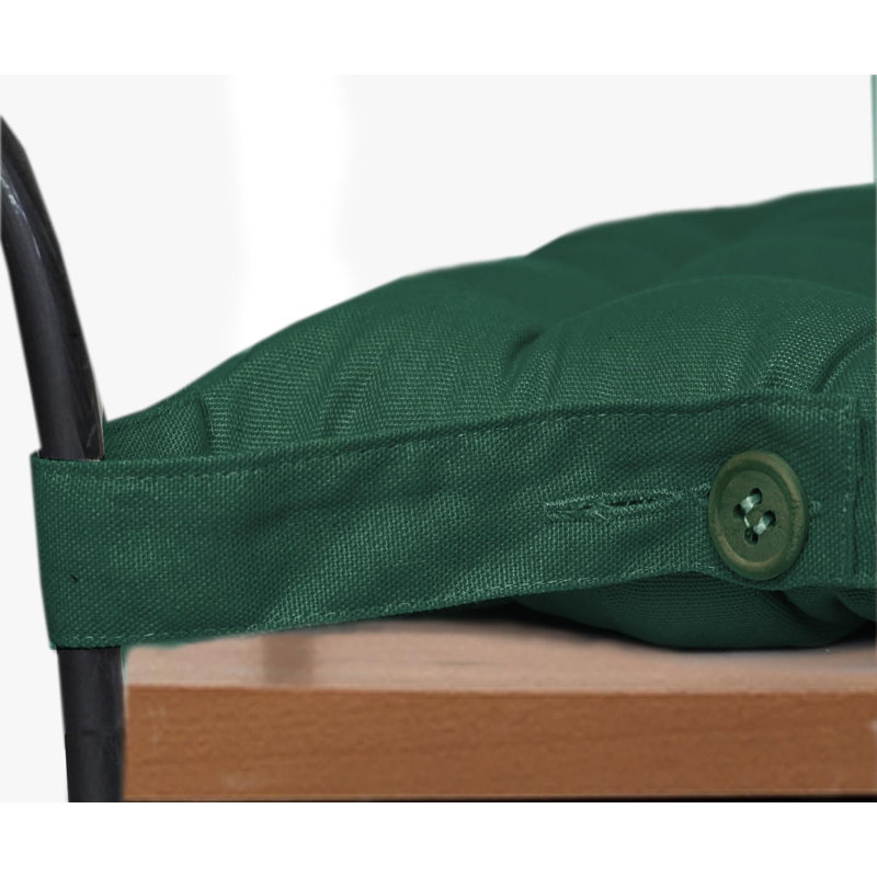 Chair Pad Cushion, Jade Green