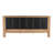 Premium Natural & Green Pine Wood King Bed Frame - Mid-Century Modern with Headboard-1578543889-1578543903