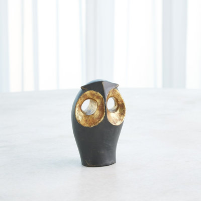 Gold Leafed Owl-Sm