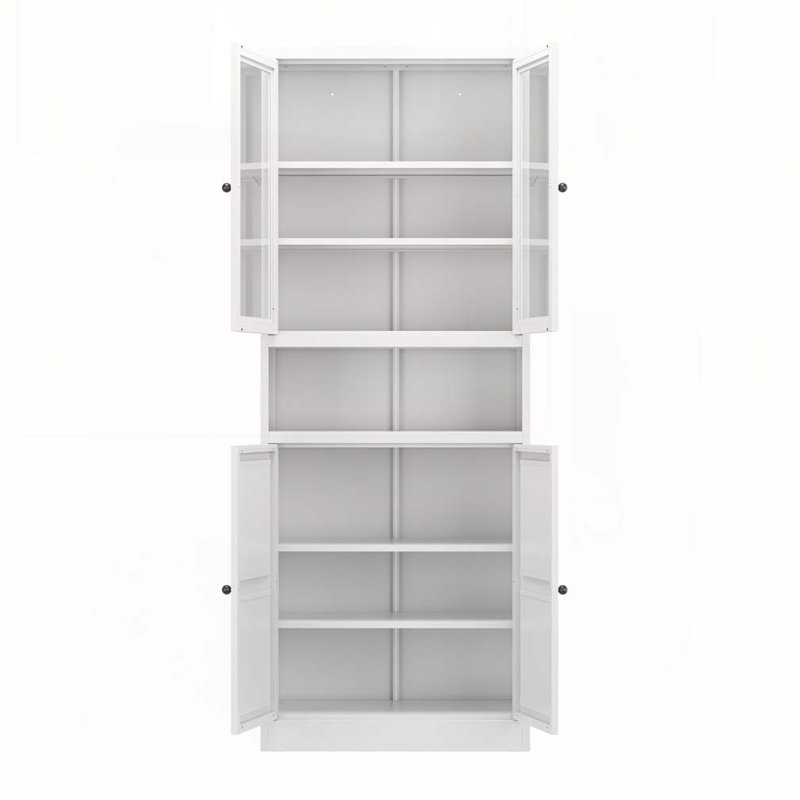 72" Tall Storage Cabinet with 5 Adjustable Shelves