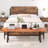 Solid Wood Outdoor Bench