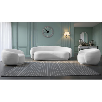 Wybe 3 - Piece Living Room Set