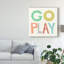 «Kid Play III» par Chariklia Zarris, reproduction sur toile-574365767