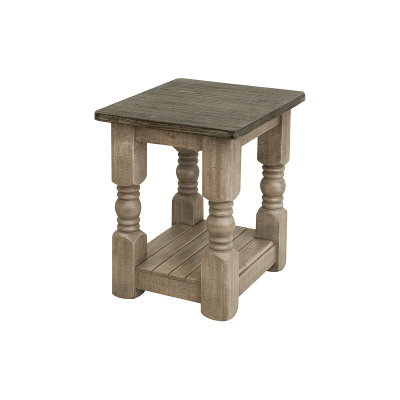 Natural Stone End Table