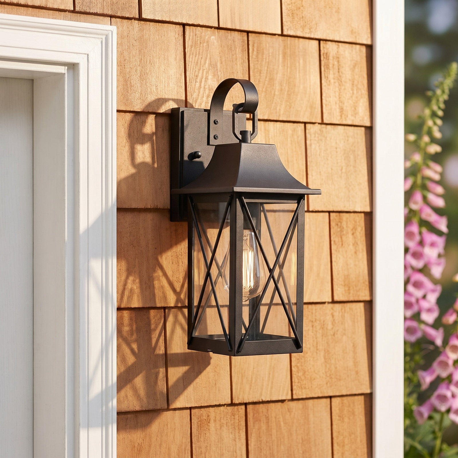 Outdoor Wall Lantern, 15-inch
