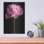 Red Barrel Studio® «Pink Peony» par Pamela Plummer, art mural en métal