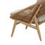 Chaise longue d'extérieur en osier de style Papasan, osier avec coussin, ensemble de 1-1411541824