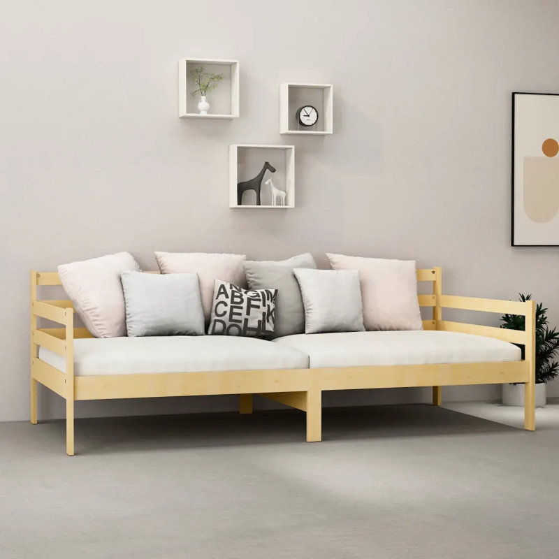 Annemarie Solid Wood Daybed, Brown