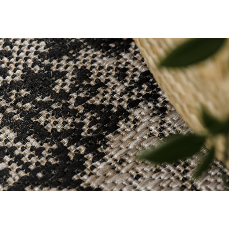 Kandlakunta Floral Indoor / Outdoor Area Rug, Rectangle 60 x 110cm