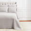 Jovani Gray Standard Cotton 300 TC 3 Piece Quilt Set