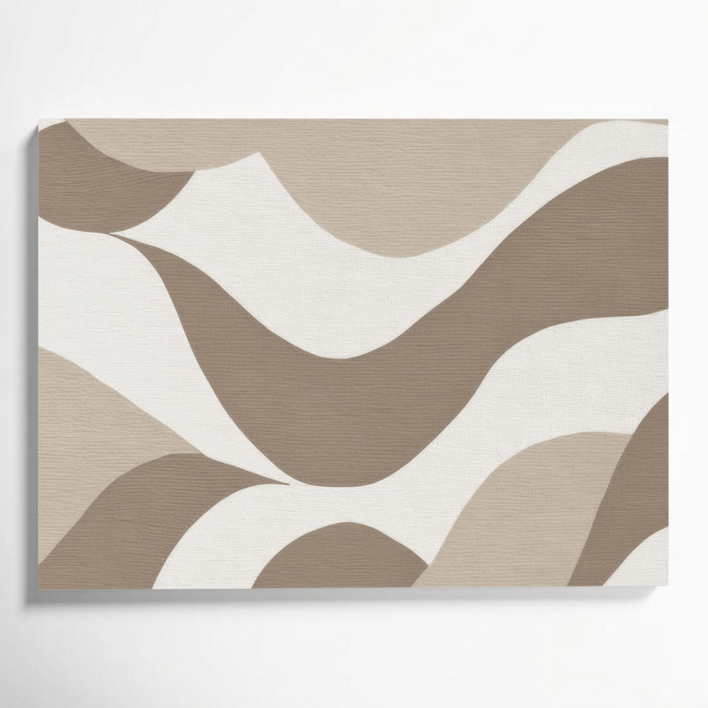 Minimalisme 14, art mural sur toile blanche, H 11 po x l 14 po