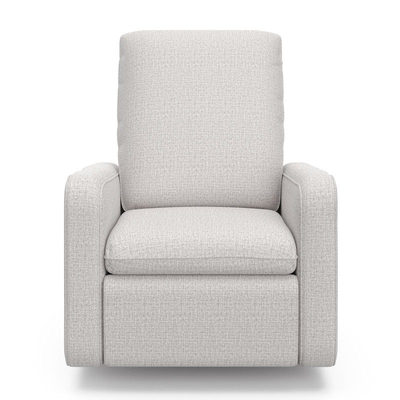 Teddi Power Recliner With USB, Steel Basketweave