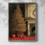 «Christmas Holiday Art DVI», reproduction encadrée - bois massif-135717054