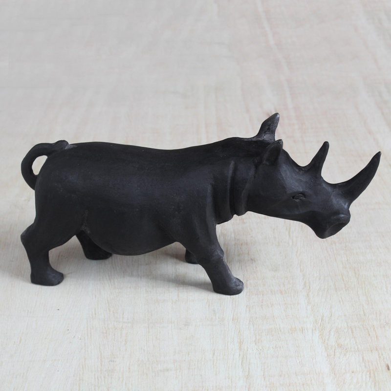 Rhino Figurine