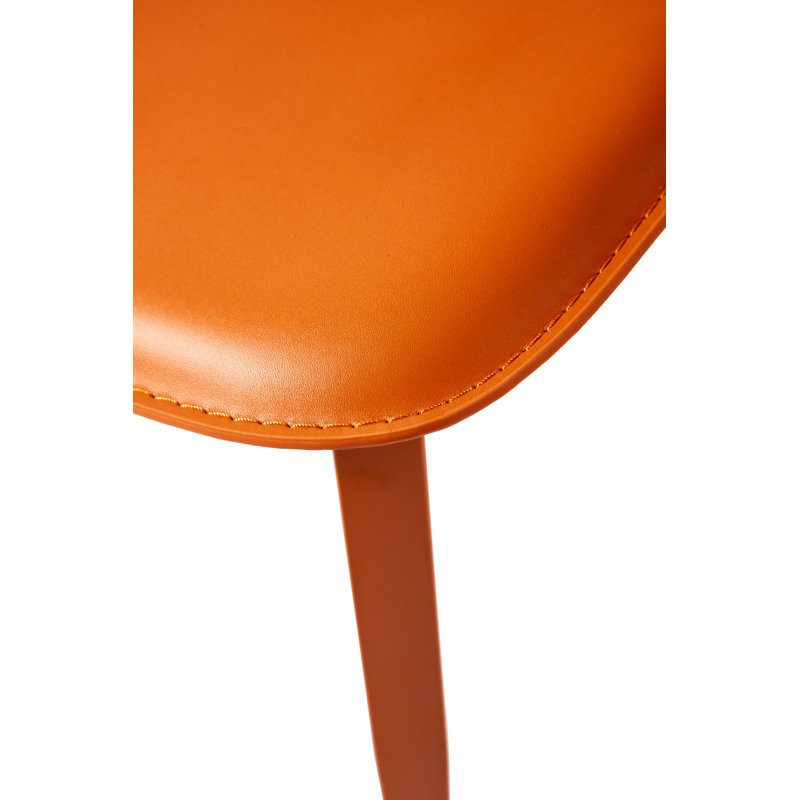 Chaise de salle à manger Lotus, Orange, Orange