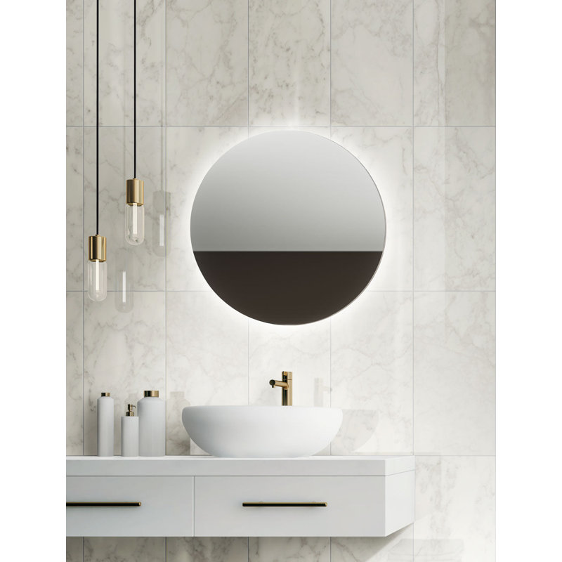 JEM Adagio White Polished Porcelain Floor & Wall Tile (12x24 Rec)