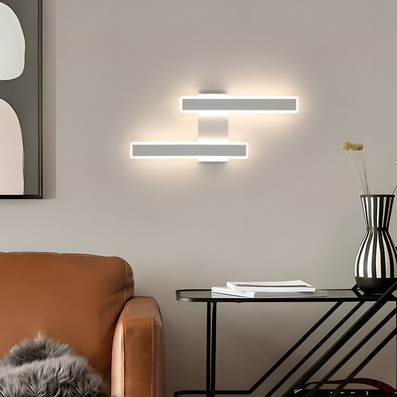 Recessed Wall Light, White