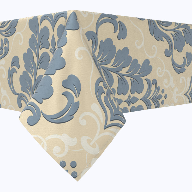 Floral 171 Cotton Tablecloths, 104" x 52"