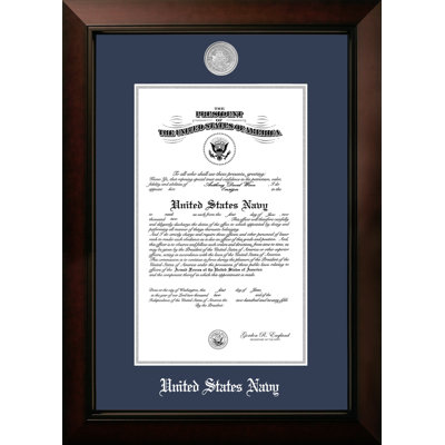 Navy Certificate Legacy Picture Frame