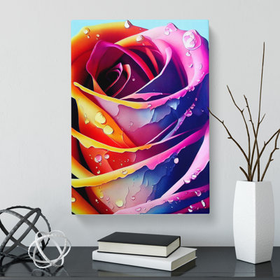 Tunney Rose Flower Vol.2 - Wrapped Canvas