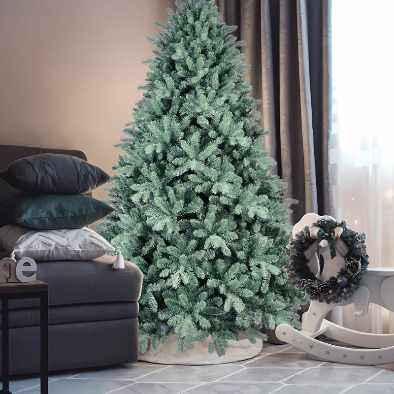 Arbre de Noël artificiel épinette bleu 5 pi, 5'