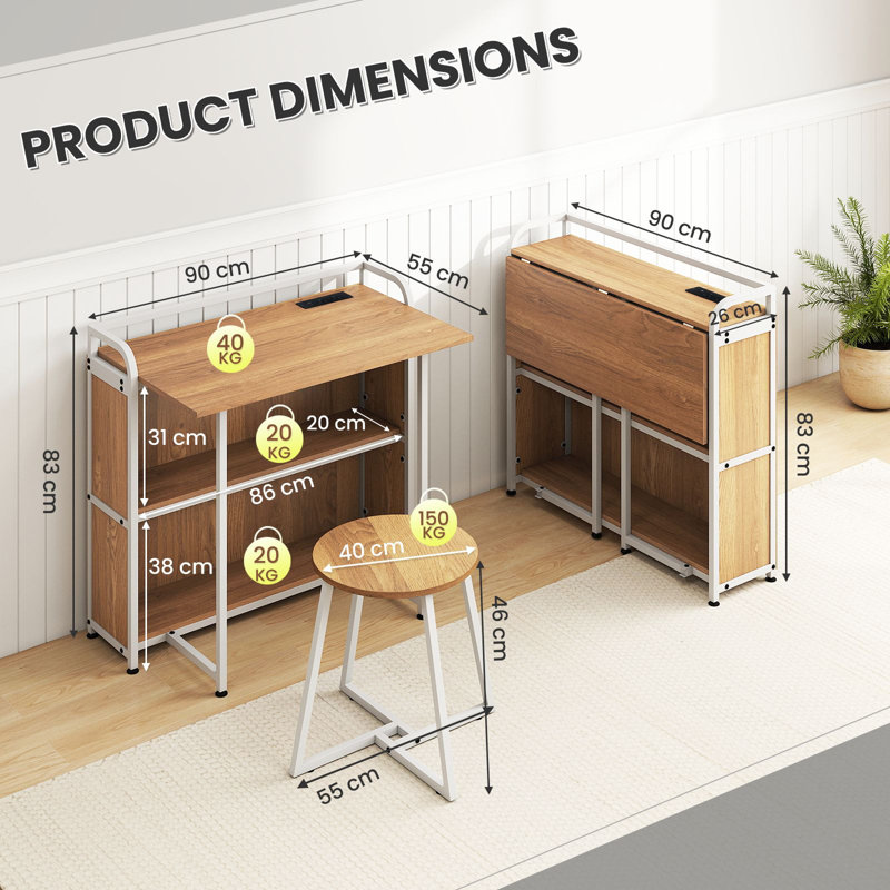 Piece Office Set, Natural
