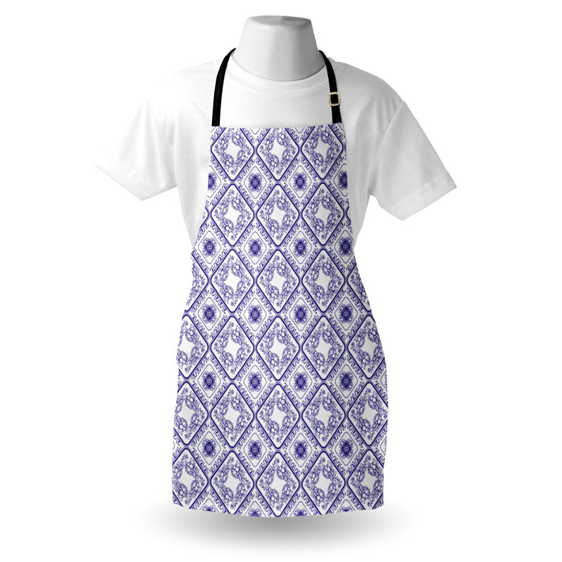 Geometric Bib Apron