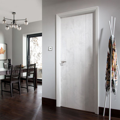 Paneled Pine Wood Standard Door