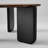 31.5"W Modern Coffee Table with Sintered Stone Round Tabletop and Solid Poplar Legs-1064272387-1065985651