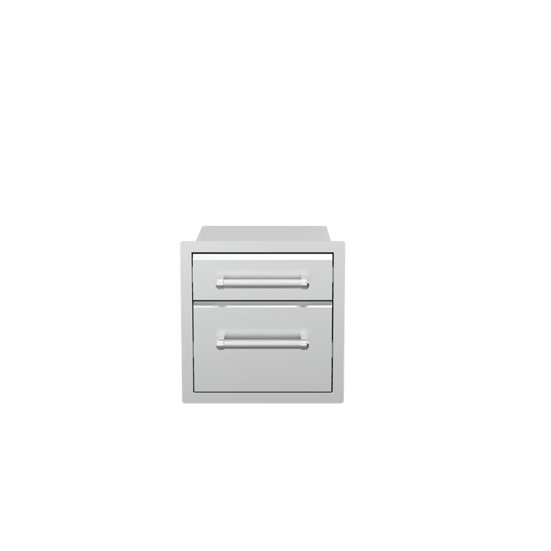 Spire 18" Built-in Double Drawer