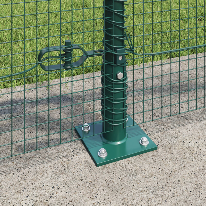 100cm H x 5000cm W Powder-Coated Steel Border Fencing